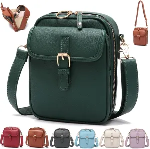 2025 Urvashi Crossbody Leather Bag, Collaboraten1 Crossbody Leather Bag, Vintage Large Capacity Shoulder Messenger Bag