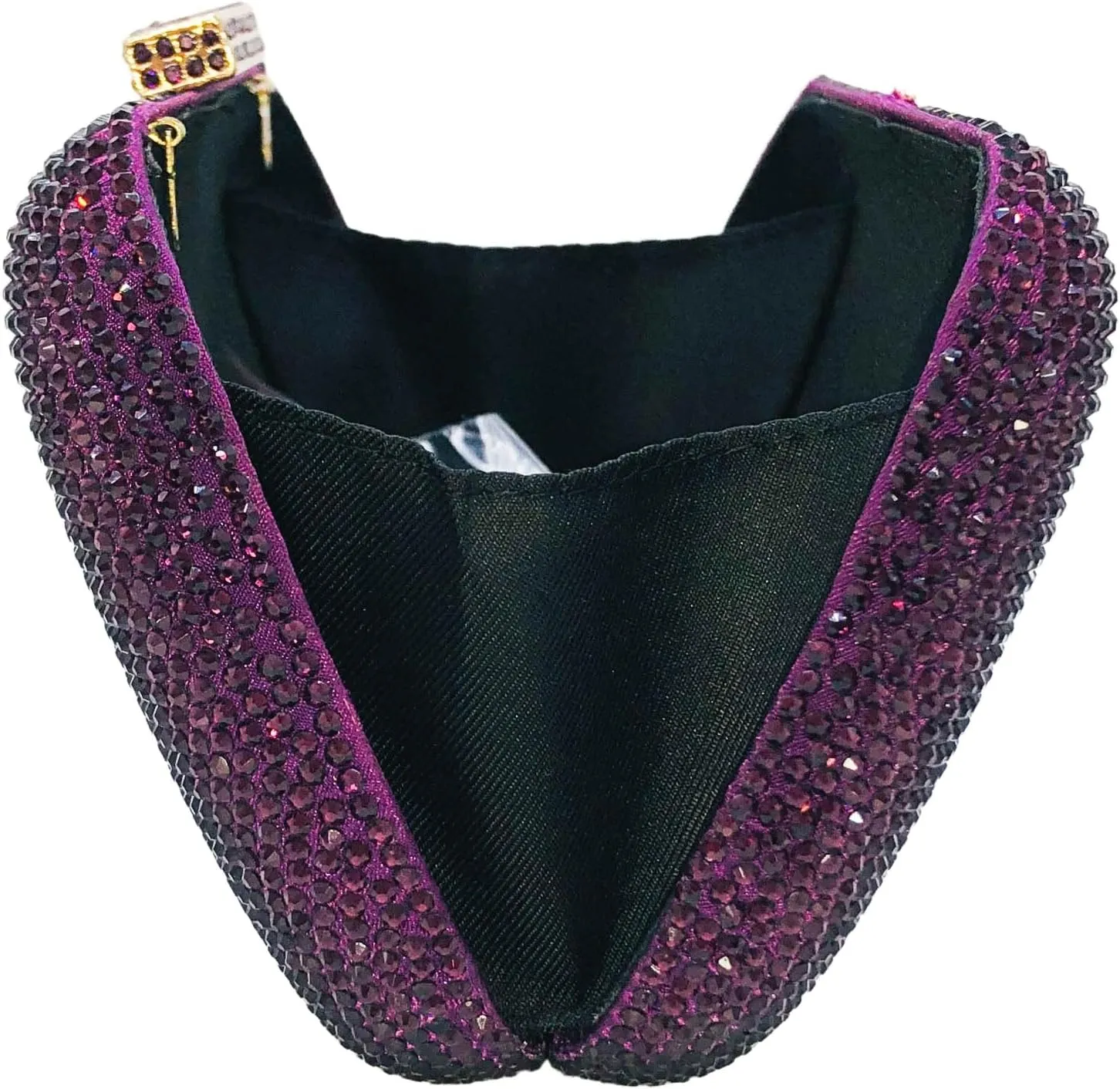 Boutique De FGG Bling Evening Bags and Clutches for Women Formal Party Crystal Clutch Bag Wedding Rhinestone Handbags,Mini