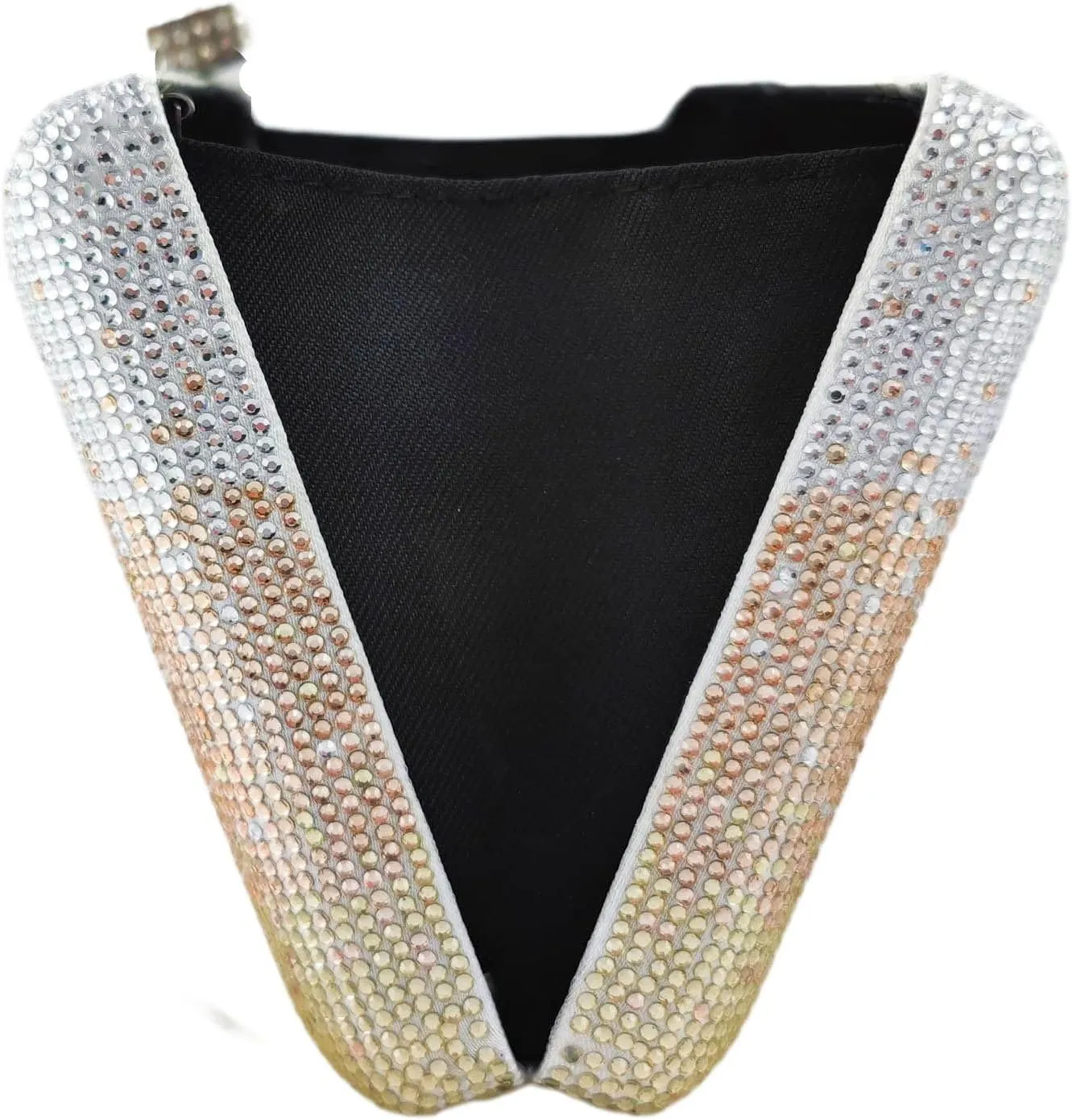 Boutique De FGG Crystal Evening Bags for Women Formal Party Box Clutch Wedding Rhinestone Handbags Bridal Clutch Purse,Mini