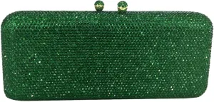 Boutique De FGG Evening Bags and Clutches Women Formal Crystal Clutch Handbags Wedding Rhinestone Clutch Purse,Mini