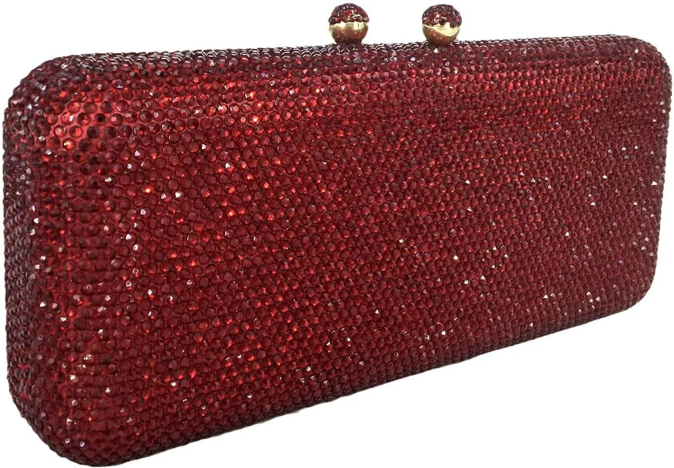 Boutique De FGG Evening Bags and Clutches Women Formal Crystal Clutch Handbags Wedding Rhinestone Clutch Purse,Mini