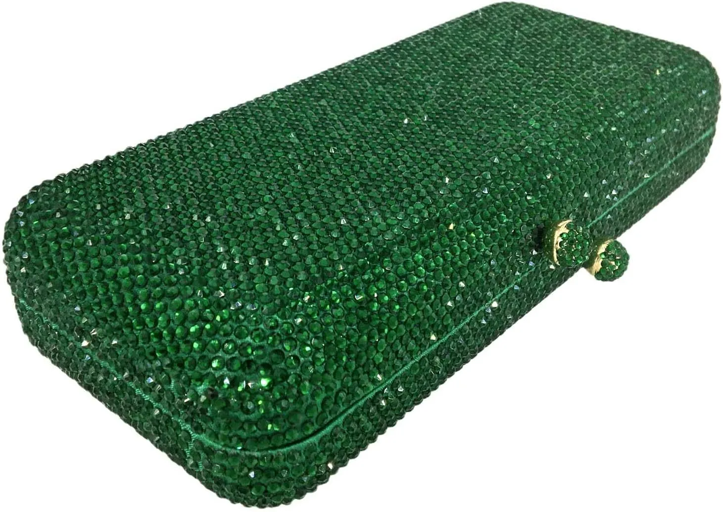 Boutique De FGG Evening Bags and Clutches Women Formal Crystal Clutch Handbags Wedding Rhinestone Clutch Purse,Mini