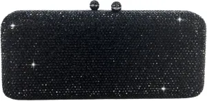 Boutique De FGG Evening Bags and Clutches Women Formal Crystal Clutch Handbags Wedding Rhinestone Clutch Purse,Mini