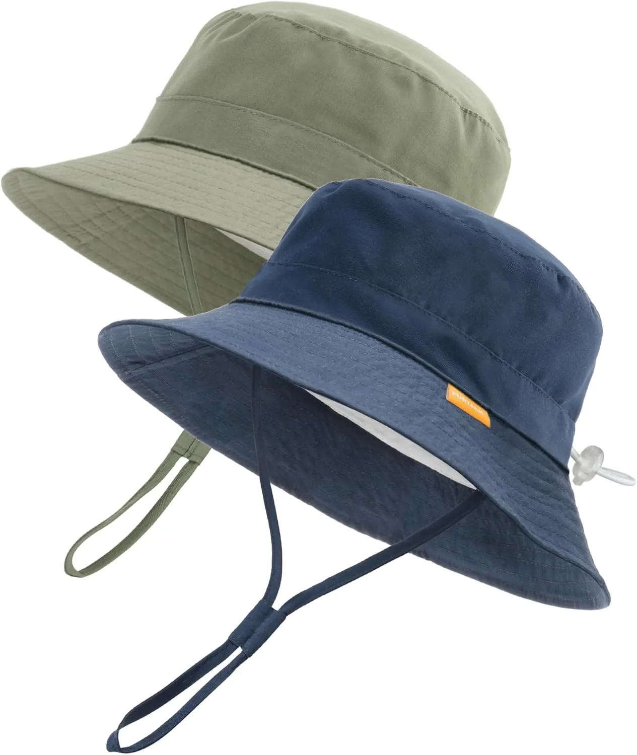 FURTALK Baby Sun Hat Toddler Boys Girls Bucket Hat for Kids 0-5 Years UPF 50  Sun Protective Child Summer Beach Hats