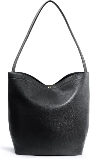 Hobo Bags for Women Vegan Leather Bucket Bags Minimalist Shoulder Handbag