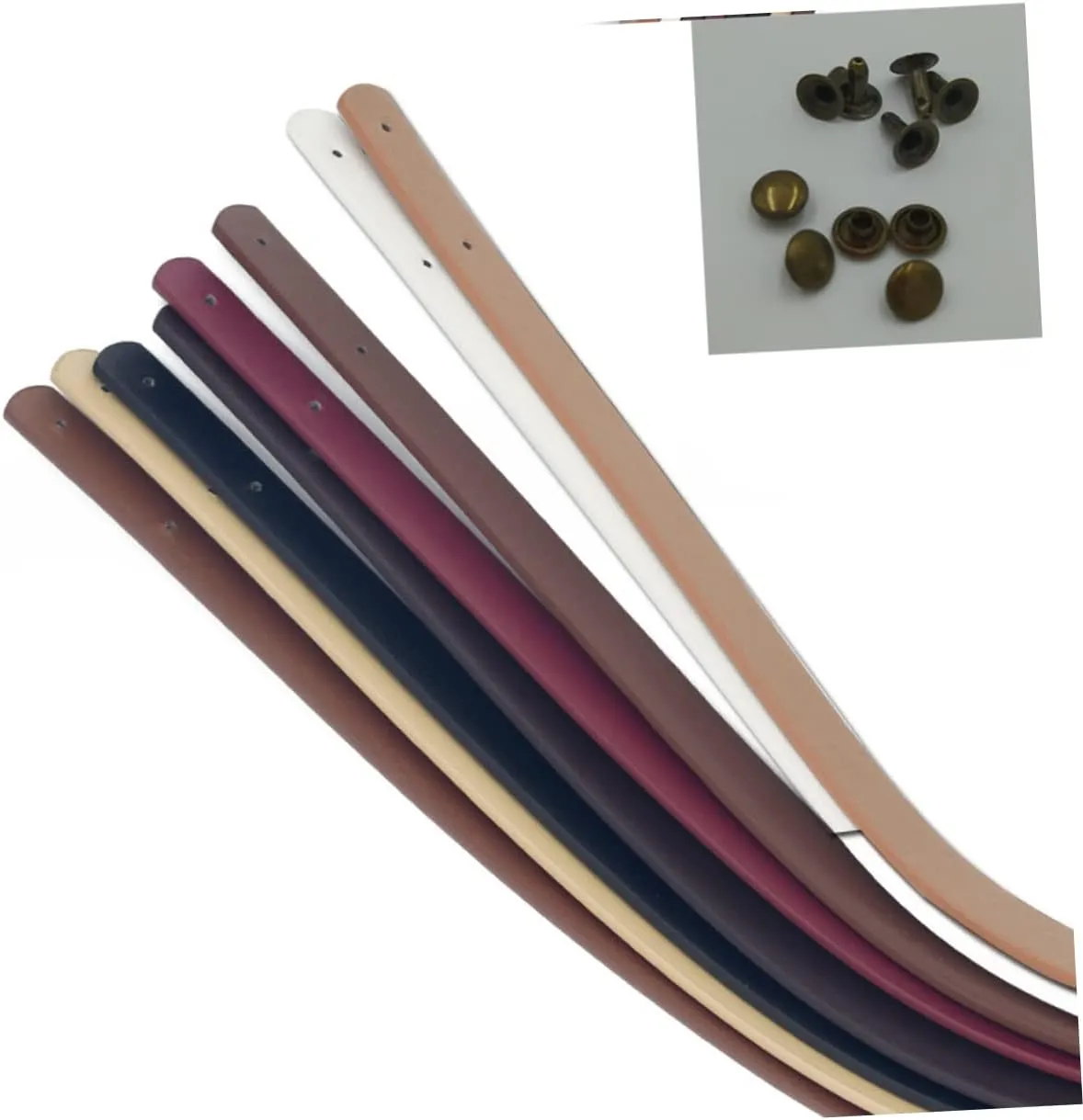 Homoyoyo DIY Bag Handles Simulated Leather Comfortable and Durable Give Your Old Bags a