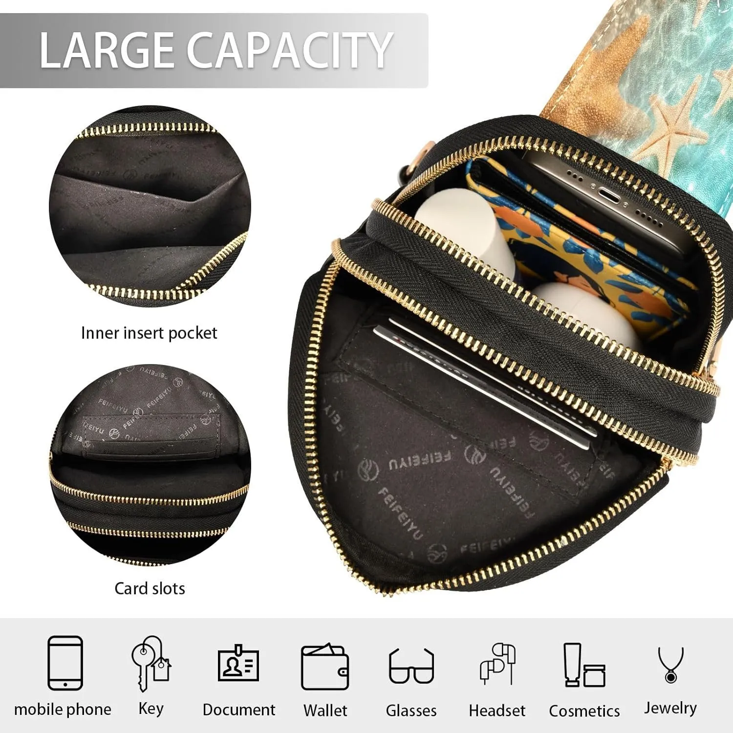 JSTEL Leather Crossbody Sling Bags for Women,Leather Crossbody Purses Leather Crossbody Bag Sling Purse