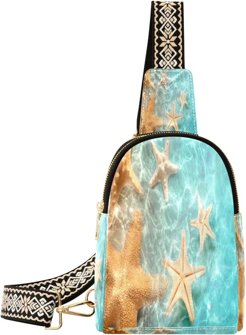 JSTEL Leather Crossbody Sling Bags for Women,Leather Crossbody Purses Leather Crossbody Bag Sling Purse