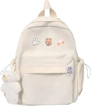 Mini Backpack for Girls Teens Kids Kawaii Small Backpack Purse with Cute Pendant Gift