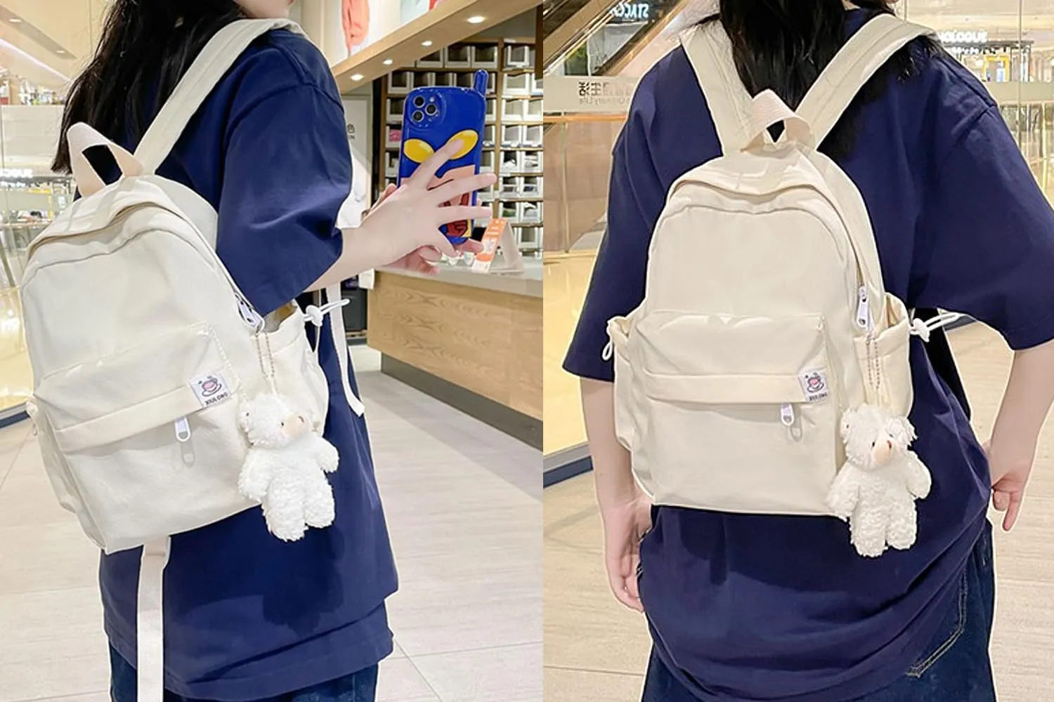 Mini Backpack for Girls Teens Kids Kawaii Small Backpack Purse with Cute Pendant Gift