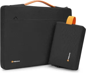NIDOO Laptop Sleeve 10 inch Tablet Sleeve for 11 inch iPad Pro 10.2 10.5 10.9 5th iPad Air Carrying Case Protective Bag for Chromebook/Surface Go 3 / Samsung Galaxy/Lenovo with Accessory Bag Black