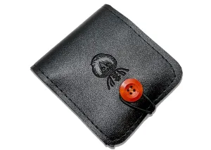 One Piece Luffy Logo Nintendo GAME BOY ADVANCE SP GBASP PU Leather Soft Case Carrying Bag (Black)