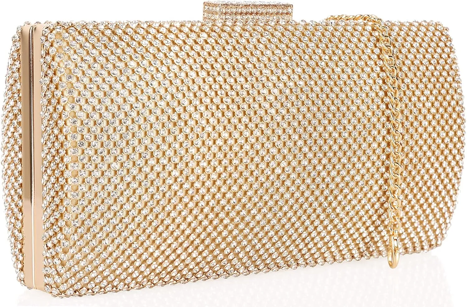 Rhinestone Purse Womens Crystal Evening Handbags Sparkling Clutch Purse for Party Prom Wedding bag