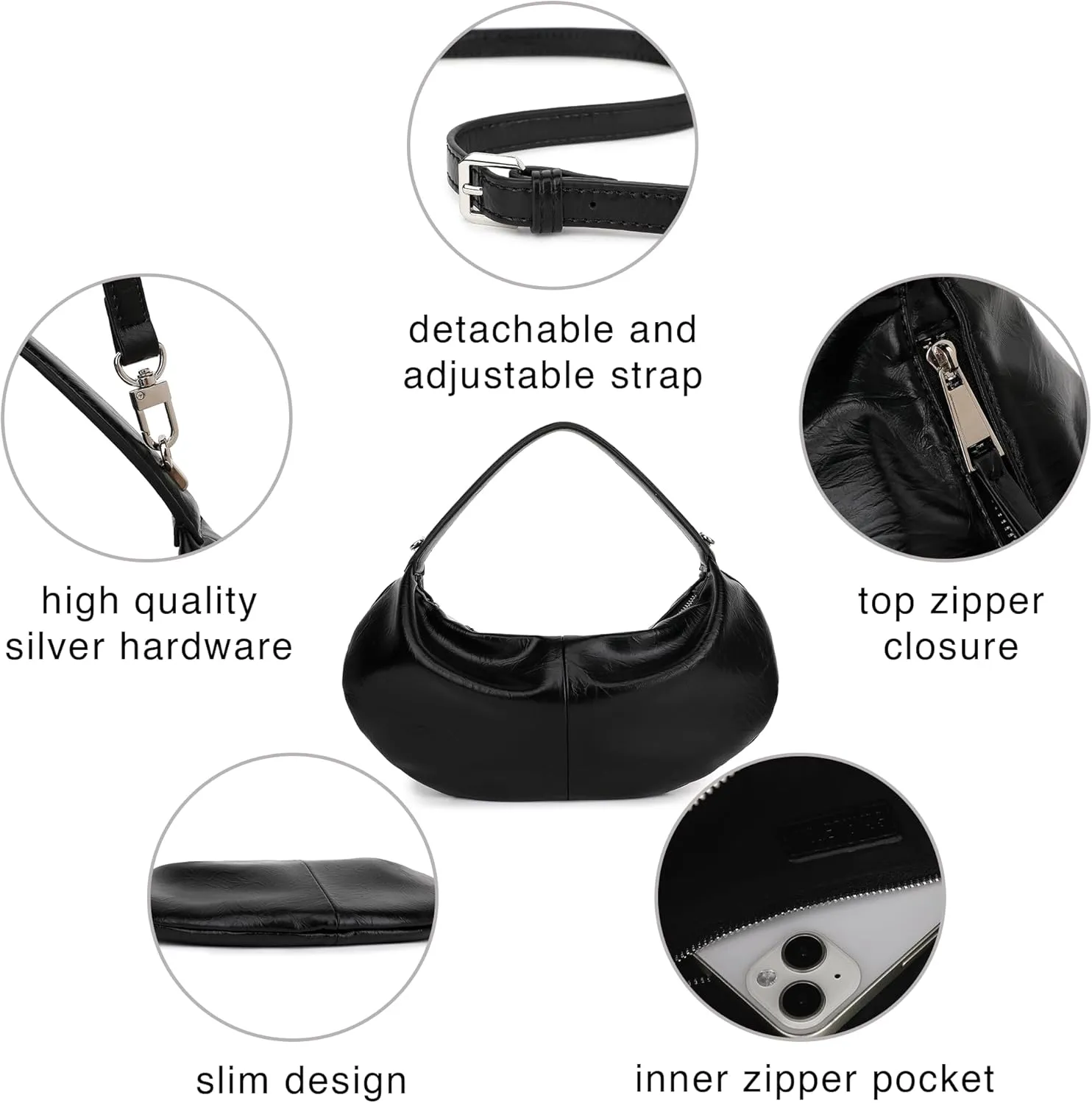 Scarleton Purses for Women, Crossbody Bags for Women, Lightweight with 2 Straps Shoulder Bag for Casual & Party, H2088