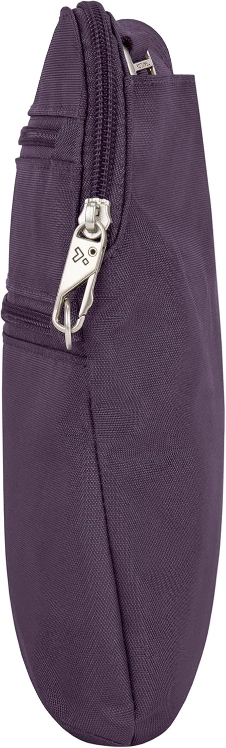 Travelon Anti-theft Classic Slim Double Zip Crossbody
