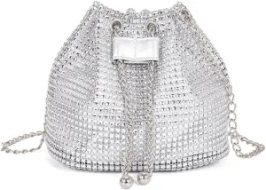 Trendy Shoulder Purse Drawstring Bucket Bag Show Your Charm