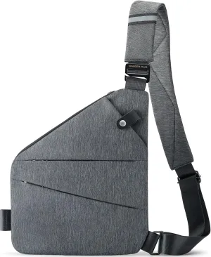 WANDER PLUS Anti Theft Crossbody Bag, Shoulder Bag Anti-theft Design for Travel, Sport, Work