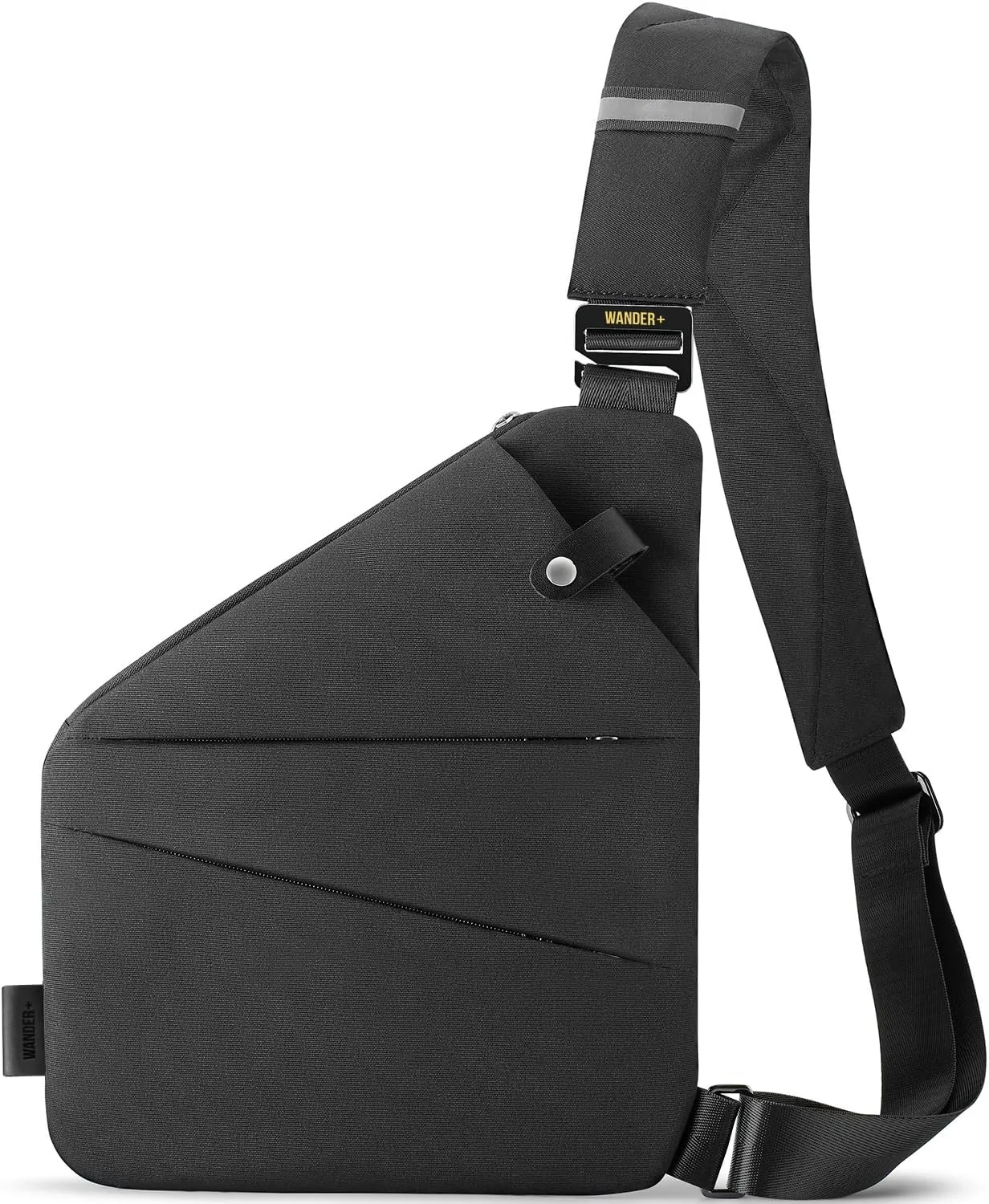 WANDER PLUS Anti Theft Crossbody Bag, Shoulder Bag Anti-theft Design for Travel, Sport, Work