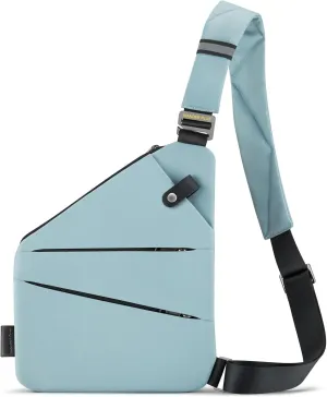 WANDER PLUS Anti Theft Crossbody Travel Bag for Women Men, Multi-Pocket Crossbody Bag, Slim Sling Bag with Adjustable Strap