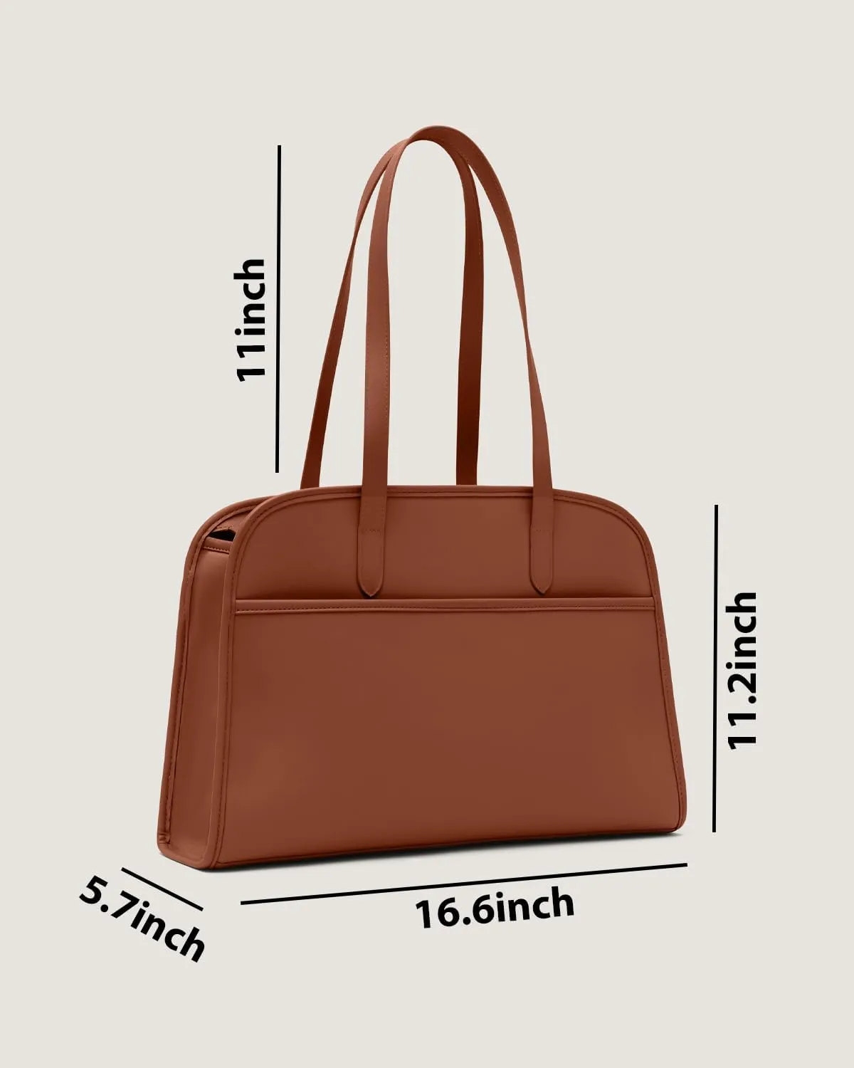 Work Tote Bags for Women 15.6 Inch - Laptop Tote Bag with Zip Compartments - Briefcase for Women Professional for Computer