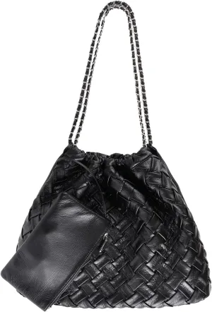 Woven Tote Bag for Women Large Summer Beach Hobo Handbags Handmade Top-handle Shoulder Bag with Purse